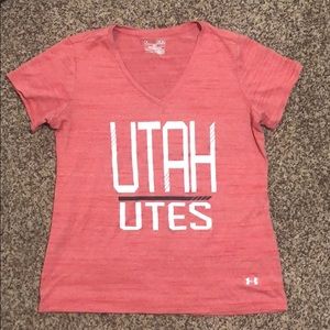 Utah Utes Under Armor Tee